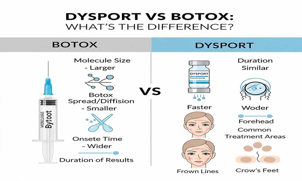 Dysport vs Botox: Difference Between Botox and Dysport