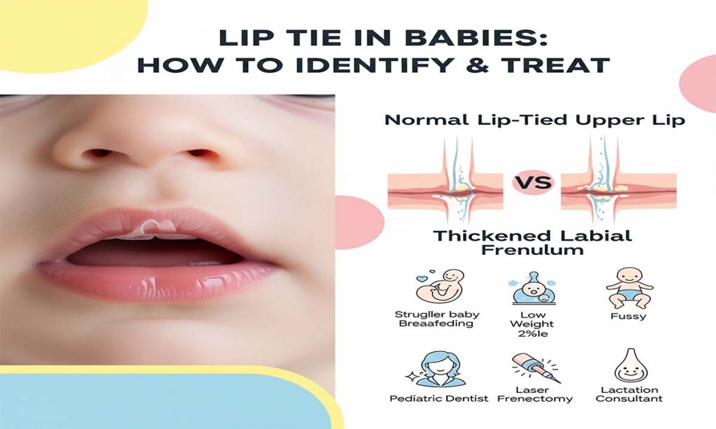 Lip Tie in Babies and Toddlers: Identification and Treatment